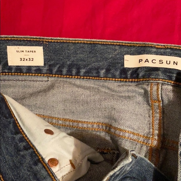 Slim Taper Pacsun Jeans 32x32 - Picture 3 of 3
